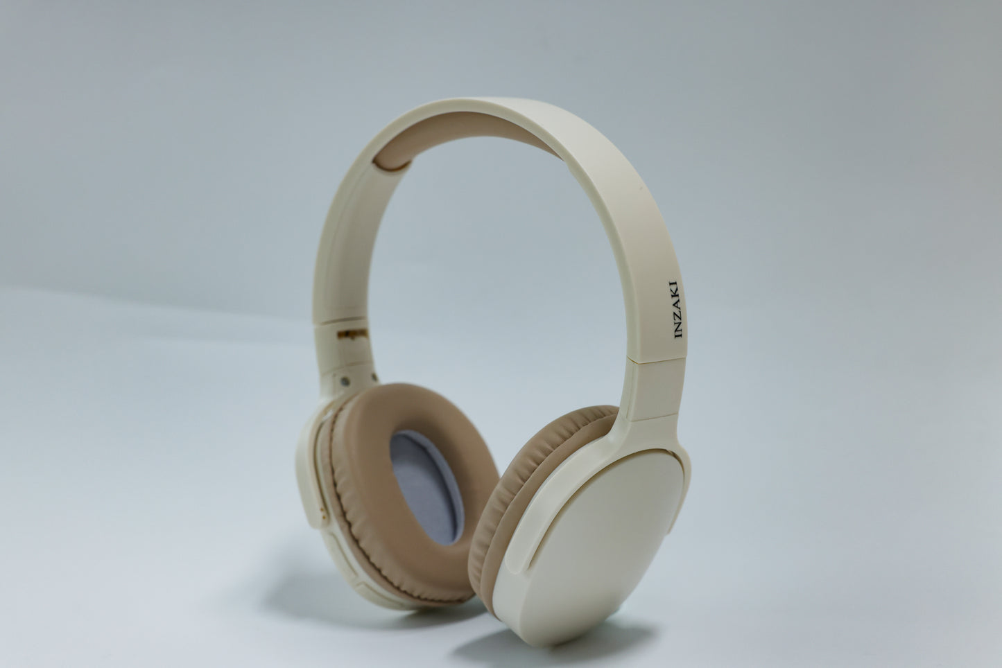 INZAKI Wireless Bluetooth Over-Ear Headphones - Hi-Res Audio with Deep Bass for Gaming, PC & Mobile Devices